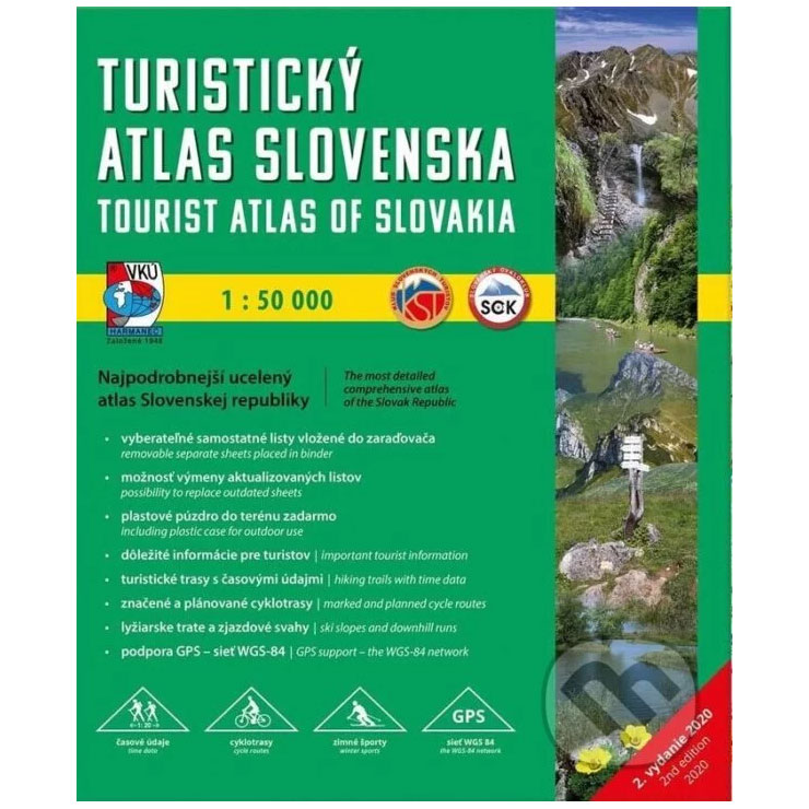VKÚ - Turistický atlas Slovenska 1:50.000